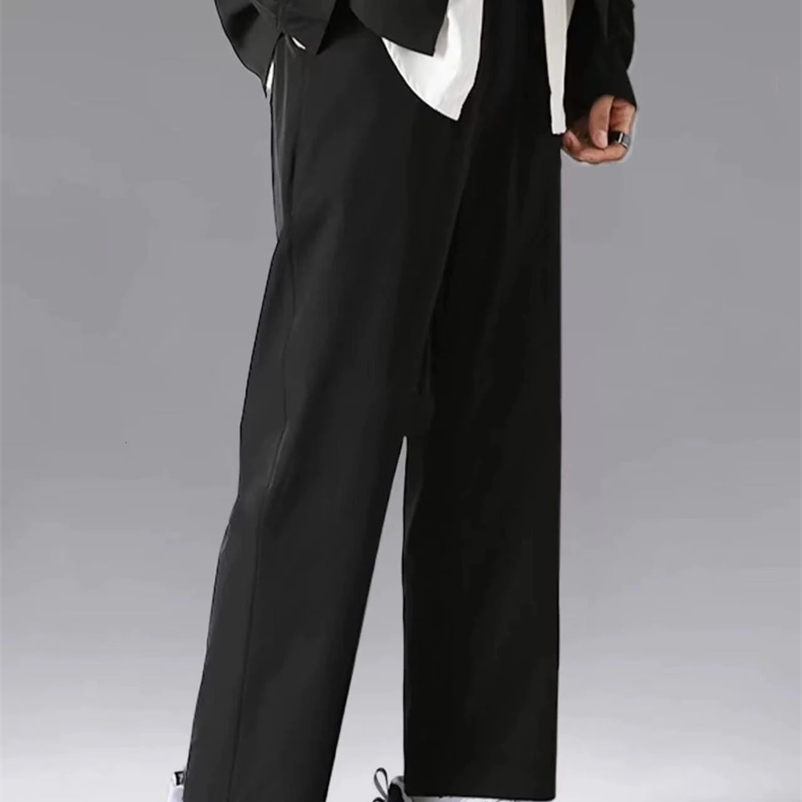 Mens Fashion Cargo Pants Casual Straight Leg Loose Fit Trousers For Outdoor 240423