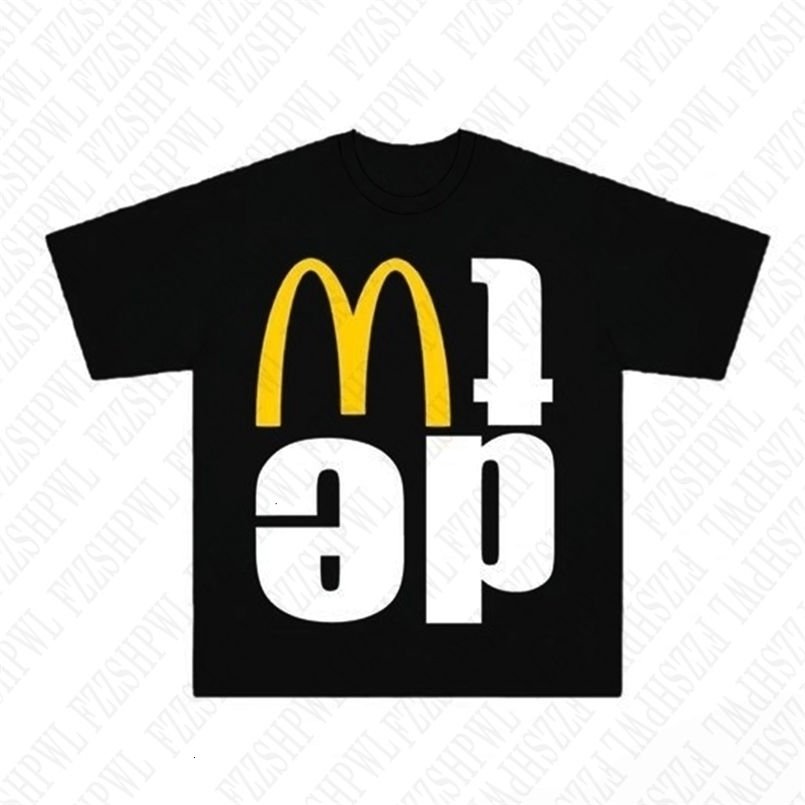Y2K letter print mens tops punk hip-hop American style streetwear retro Harajuku high street casual cotton short-sleeved T-shirt 240823