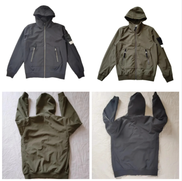 Designer Men's Jacket Fashion New Soft Light Shell Hooded Jacket Couples Sports And Leisure Jackets Windproof Classic Casual Spring And Autumn