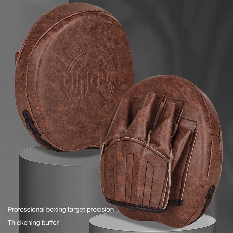 1pc Kicking Pad Professional Boxing Target Pads Fight Punching Bag Sanda Training Gloves PU Training Gear Sparring Boxing Bags 250311