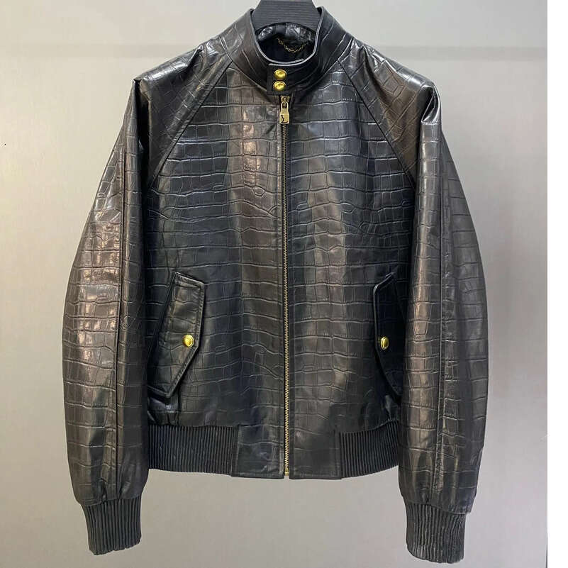 Men's plus size Outerwear Genuine Leather Coats Designer Jacket Varsity Jackets hoodie suit hooded casual fashion top quality wild breathable 1