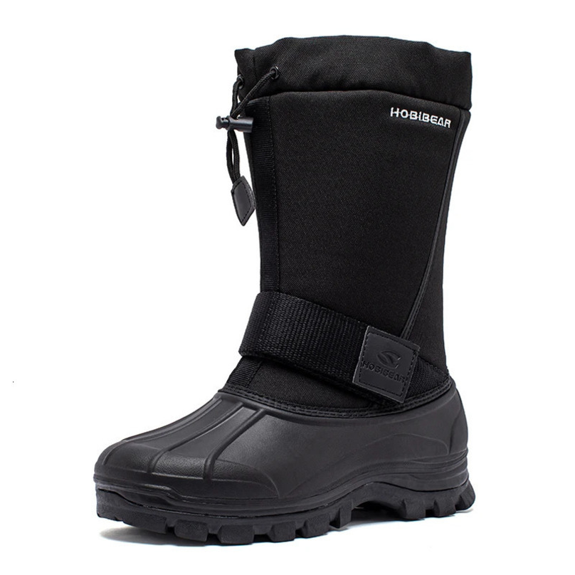Hobbiear Mens Winter Boots Insulated Waterproof Hiking Shoes Cold Weather Winter Shoes 241204