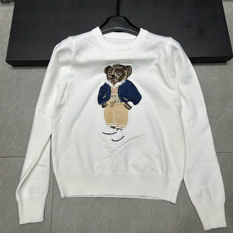 Designer Pullover Sweater Women Man Luxury Animal Letter Print Sweaters Autumn Winter Long Sleeve Crew Neck Tops Unisex Couple Swearshirt Clothing E