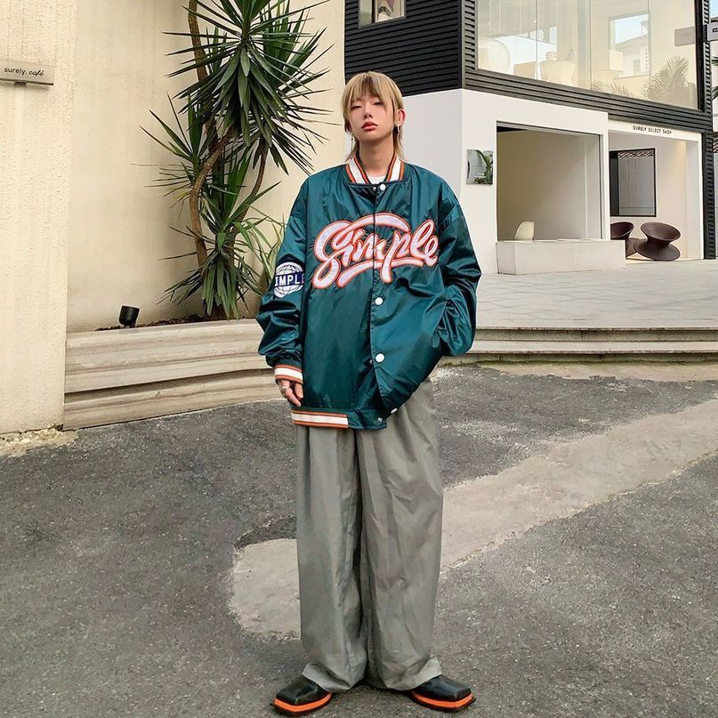 Mens Jackets Y2K Harajuku Baseball Jacket Men American Bomber Clothing Women Oversize Punk Streetwear Fashion Coats Versatile Embroidered Top 230809