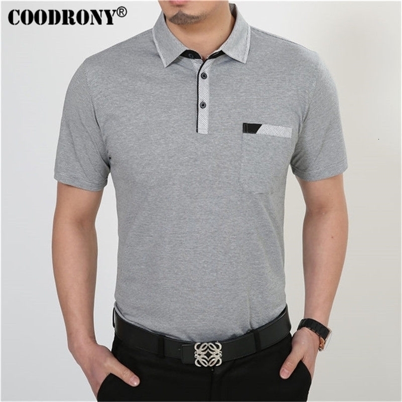 Short Sleeve T Shirt Cotton Clothing Men T-Shirt With Pocket Casual Dress Factory Wholesale Plus Size S XXXXL 2229 210319