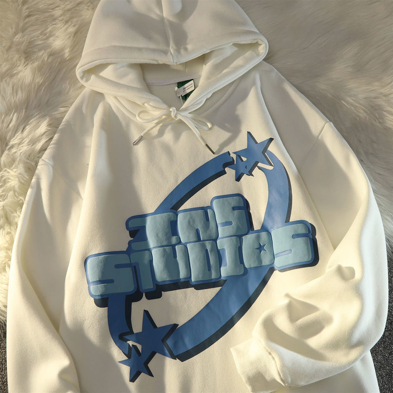 Mens Hoodies Sweatshirts Y2K Hoodie Casual Hip Hop Letter Printing Oversized Sweatshirt Allmatch Men Women Fashion Street Hooded 230710