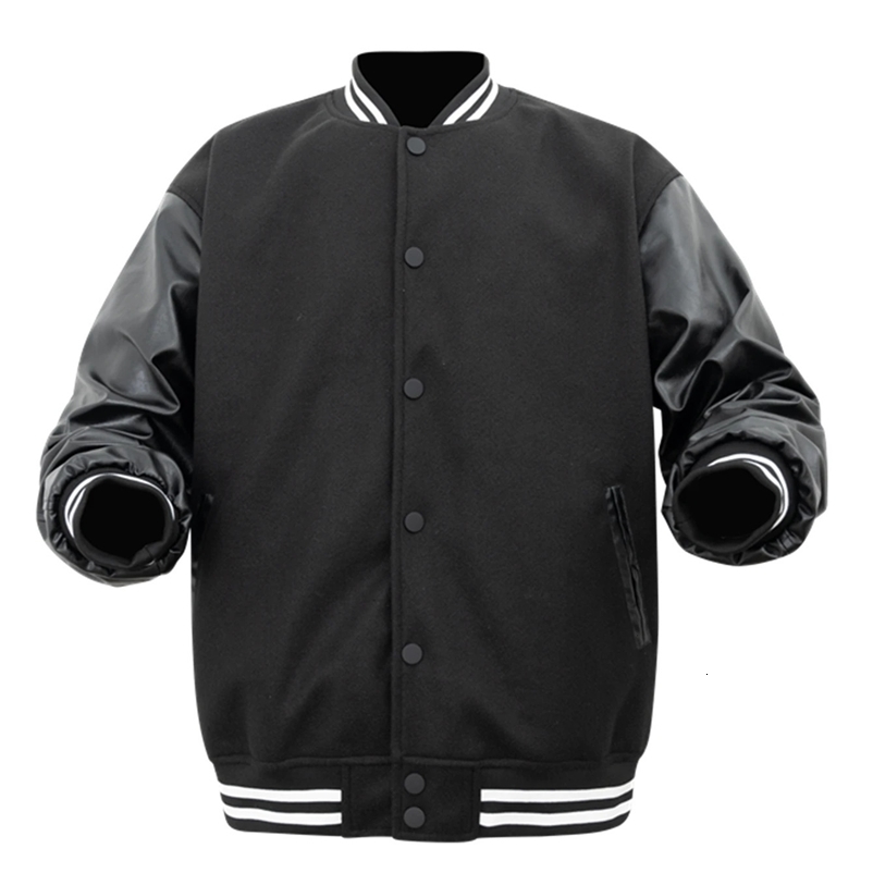 Spring Autumn Men's Patches Varsity Baseball Bomber Jacket Casual Lightweight Vintage Graphic Unisex Sports Coat Streetwear 240105