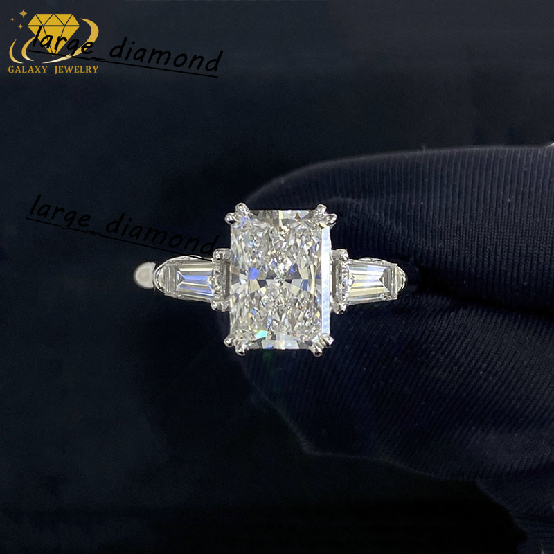 Custom Jewelry GIA IGI Certified Lab Grown Diamond Ring Engagement Wedding Ring 14k 18k Solid Gold For Women