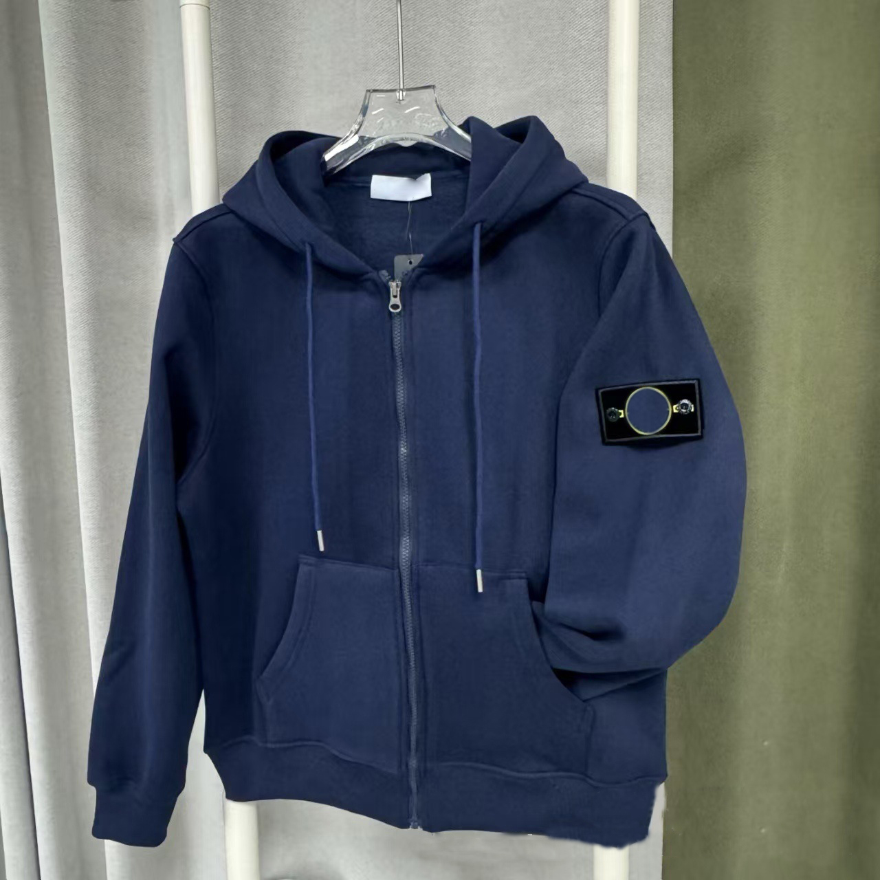 designer jacket Mens stone hoodie sweatshirt CP Autumn Casual Loose Side Lens Hoodie Round Neck Long Sleeve Mens and Womens topstoney Sweatshirt a52