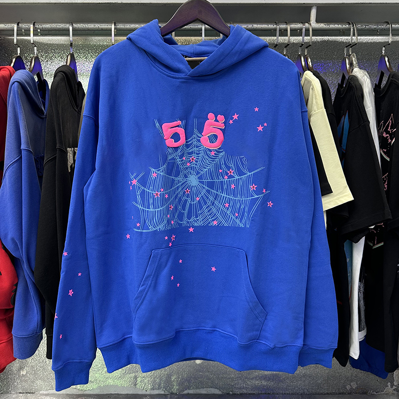 Stylish 22SS Spider Rhinestone Hoodie per uomo e donna designer con cappuccio con felpa per pullover casual Fashion Y2K Streetwear per attività all'