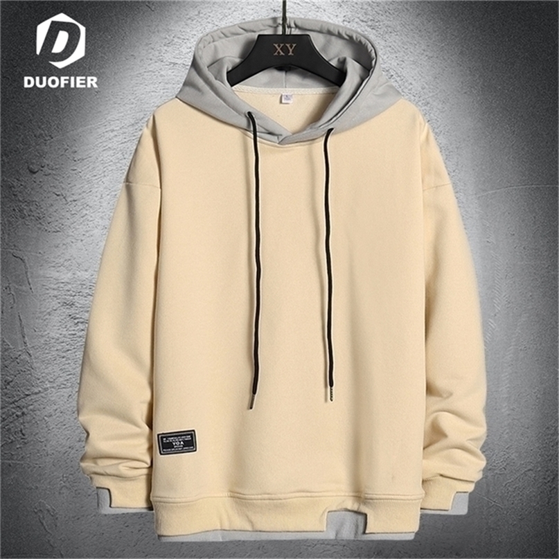 Hoodies Sweatshirt Men Hip Hop Pullover Hooded Streetwear Casual Fashion Clothes Mens Korean Harajuku Loose Large Size 4XL 220811