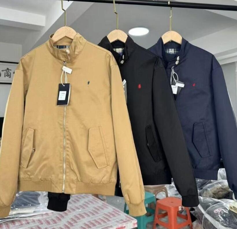 Men's polo Jacket Fashion small Horse Embroidery designer coat Windbreaker Luxury women Coat Waterproof Outdoor Sports men Jackets