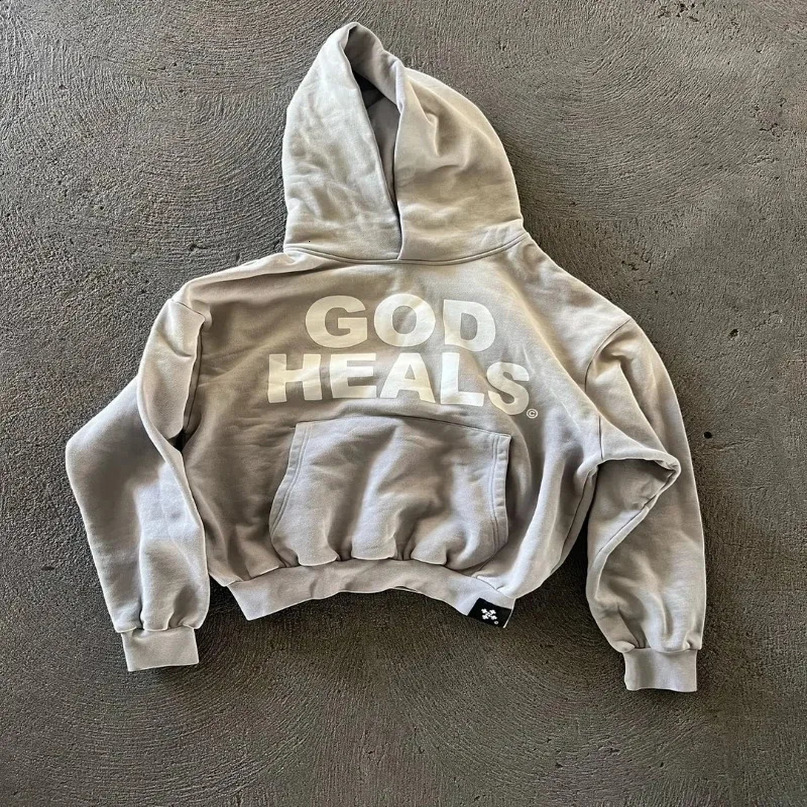 Harajuku High Street casual jacket trend fashion version super large hooded sweatshirt mens Y2K letter printing loose zipper womens 240911