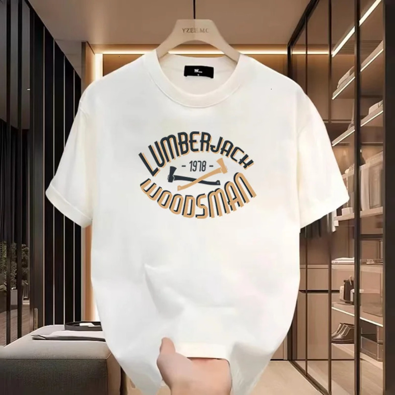 Summer fashion Tshirt Mens classic summer top Harajuku Oneck 240531