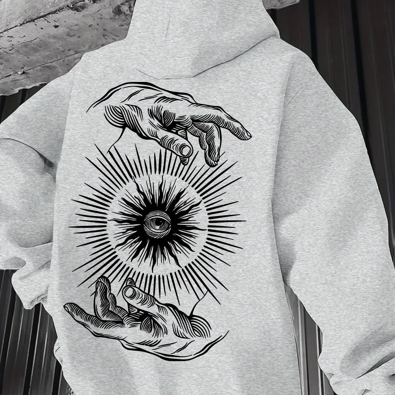 Fashionable Vintage Printed Hoodie for Men Long Sleeve Hoodies for Autumn Winter Casual Hoodie for Outdoors Mens Clothing 250917Z