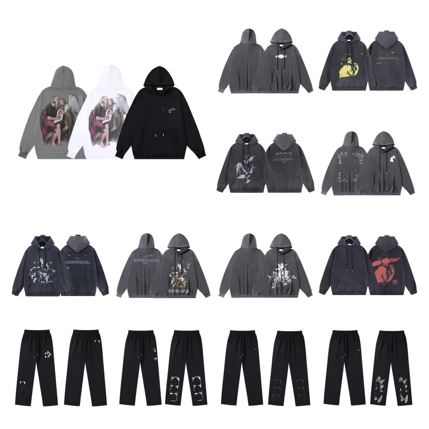 Designer Mens jumper star orint print sweatshirt hoodie men cargo pants pull Pullover tracksuit Autumn Hoodies size S-XL