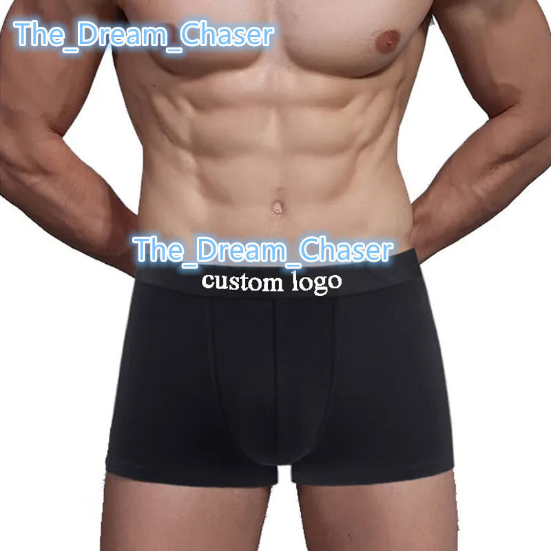 Hot Sell Cotton Comfortable Mens Boxer Briefs Seamless Plus Size Underwear Wholesale Custom Breathable 4 Packs Boxers for Men