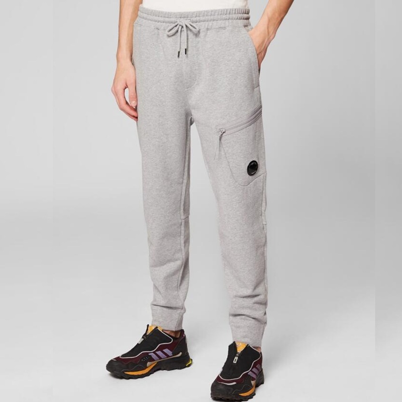 Diagonal Fleece Lens Sweatpants One Lens Pockets Pants Outdoor Men Tactical Trousers Size M-XXL Black