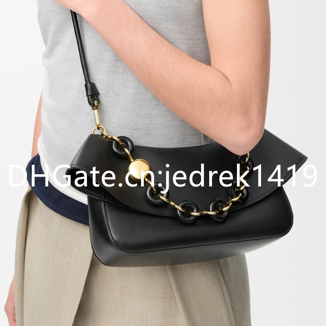 shoulder bag mirror quality designer bag Luxury handbag 10a top Calfskin hobos Underarm bag Women Luxurys Chain Crossbody Bags fashion Shopping Satc