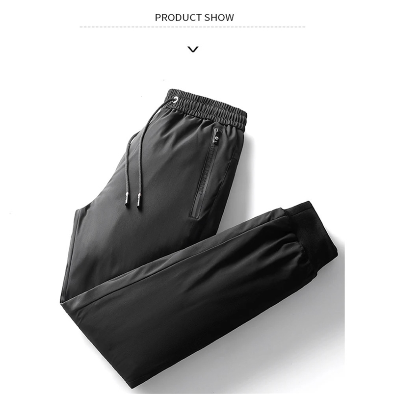Duck Down Pants mens waterproof outdoor waterproof winter 4XL 5XL warm mens pants pants plus size cold resistant clothes 241111