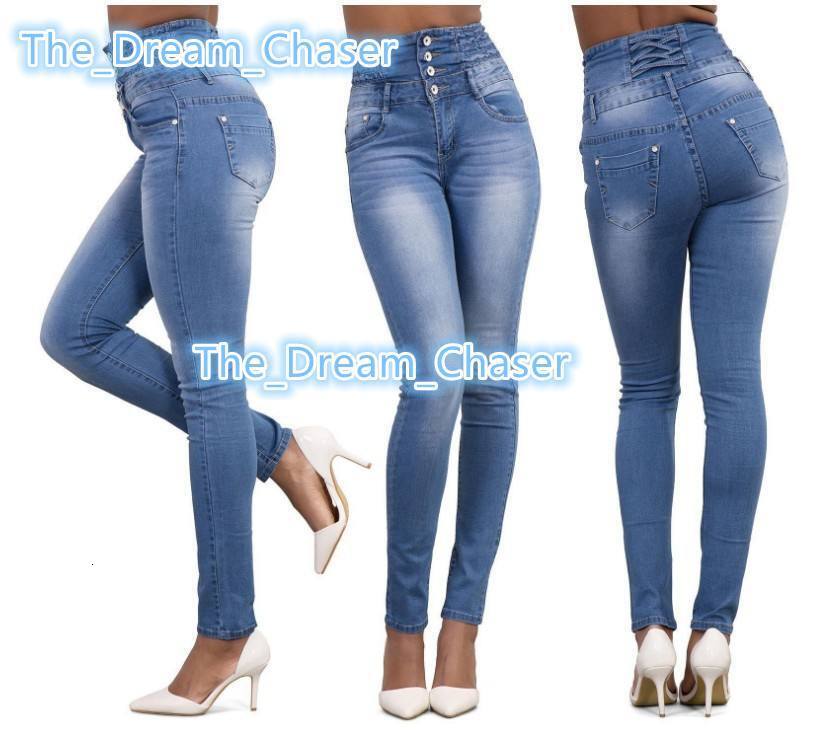 2024 Spring New Foreign Trade Original Single Big Brand Low Waist Elastic Retro Old Denim Flared Pants Plus Size Womens Pants