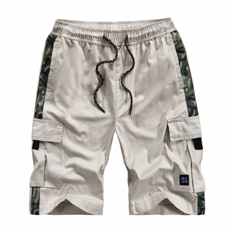 Men's Shorts Men's Cargo Shorts Combat Plus Big Size Capris 4XL 5XL 6XL 7XL Man Long Army Green Baggy Short Male Army Green Dark Green 230