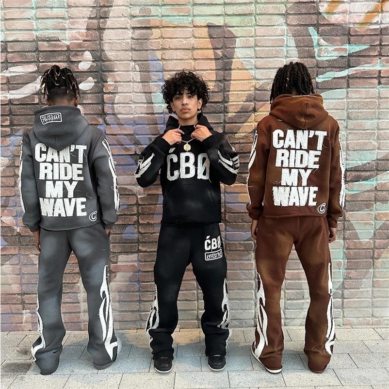 Y2k Womens Hoodie Long Sleeve Pullover Personalized Letter print Oversize Streetwear Sweatshirt Vintage High Punk Top Clothes 240911