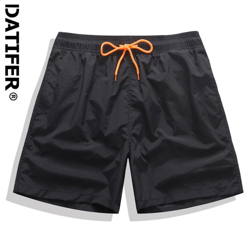 Datifer Arrival Swimming Shorts Men Solid Color Nylon Breathable Mesh Liner Sports Plus Size Bermudas Masculina Swimsuits 240407