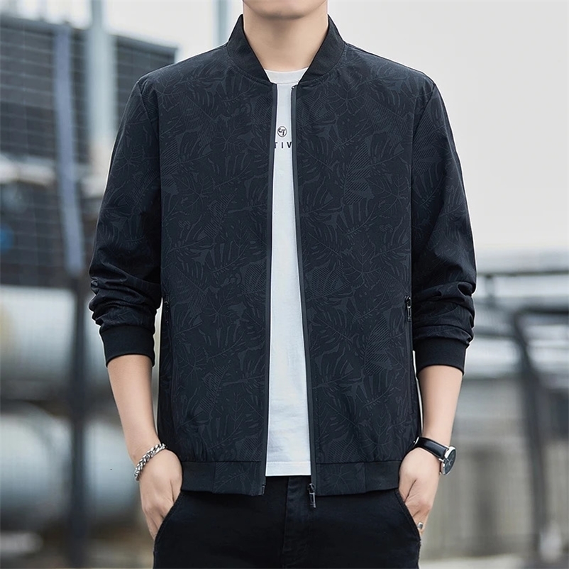 Men's Jackets Men's Jackets Baseball Uniform Y2K Retro Trend Bomber Jacket Male Coat Zipper Black Grey Blue 4XL Mens Windbreaker 231202