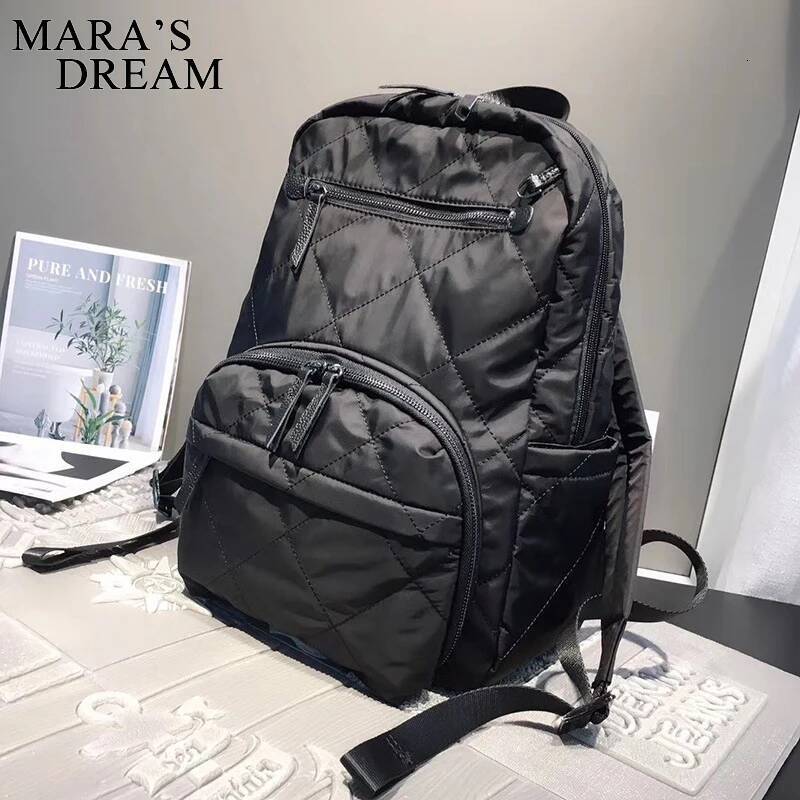 Mara's Dream Unisex Waterproof Nylon Women Large Capacity Travel Leisure Bag New Men Camouflage Zipper Backpack Student high-quality