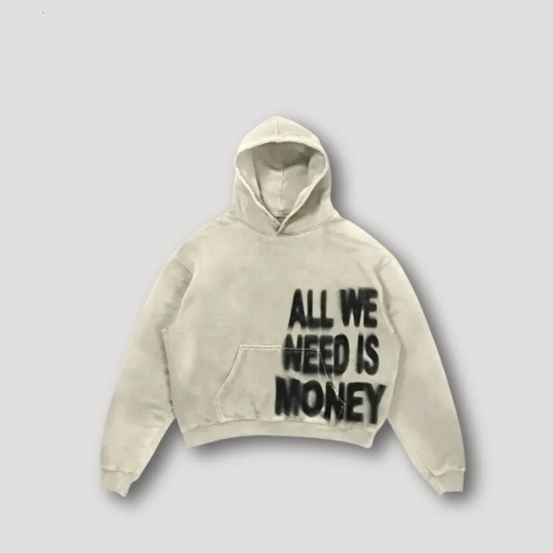 Harajuku Thickened letter print Oversized Hoodie Y2k Goth Hoodies Women Streetwear Tops Sweatshirt grunge Clothes Men Clothing 250917Z