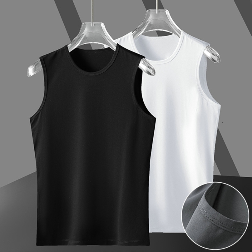 Mens Tank Tops WENYUJH Summer Gym Shirt Street Sleeveless Tshirts For Men Workout Fitness Singlets Sport Vest Clothing 230504
