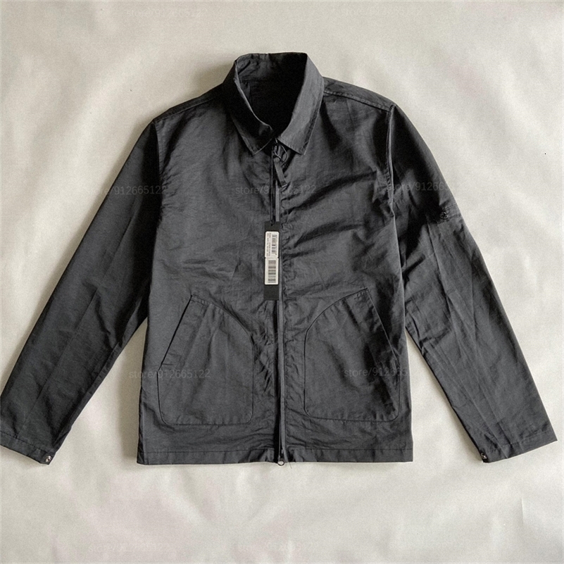 Men's Jackets Spring and autumn men's Casual Jacket Top 100% cotton loose cardigan zipper cotton jacket Korean youth jack for women 230417