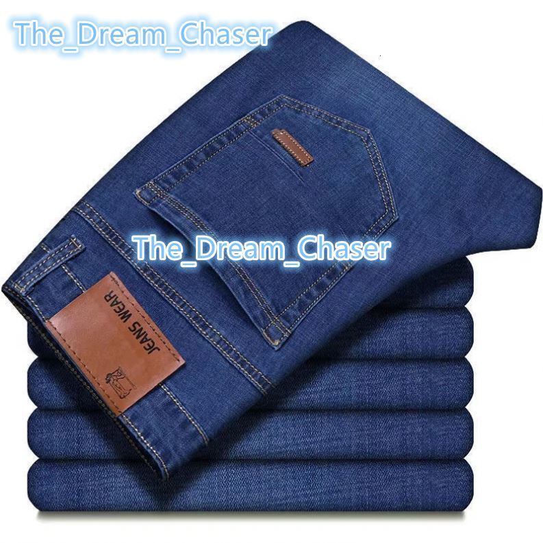 Wholesale Plus Size Mens Jeans Fashionable Casual Denim Print