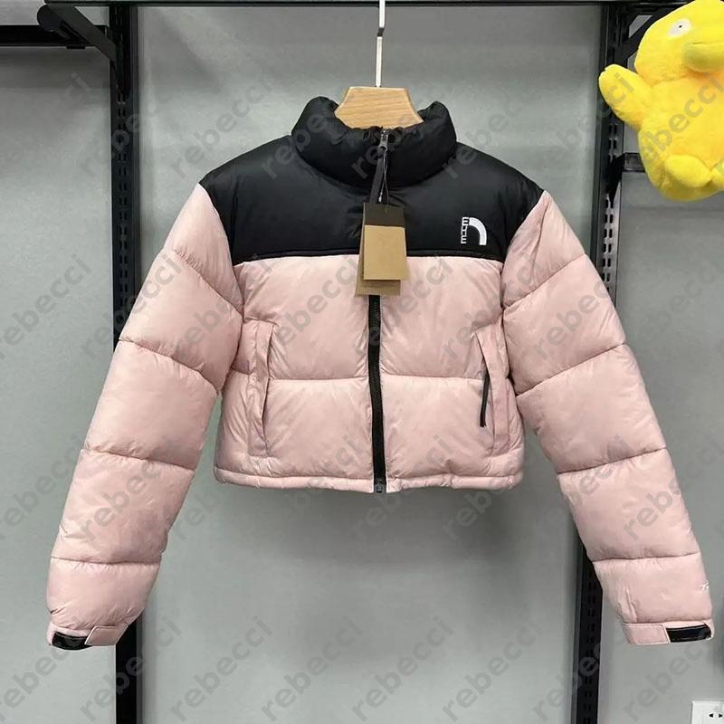 fashion puffer coat designer women short down jacket luxury letter warm womens jackets winter ladies coats high waist slim fit outer wear overcoat C