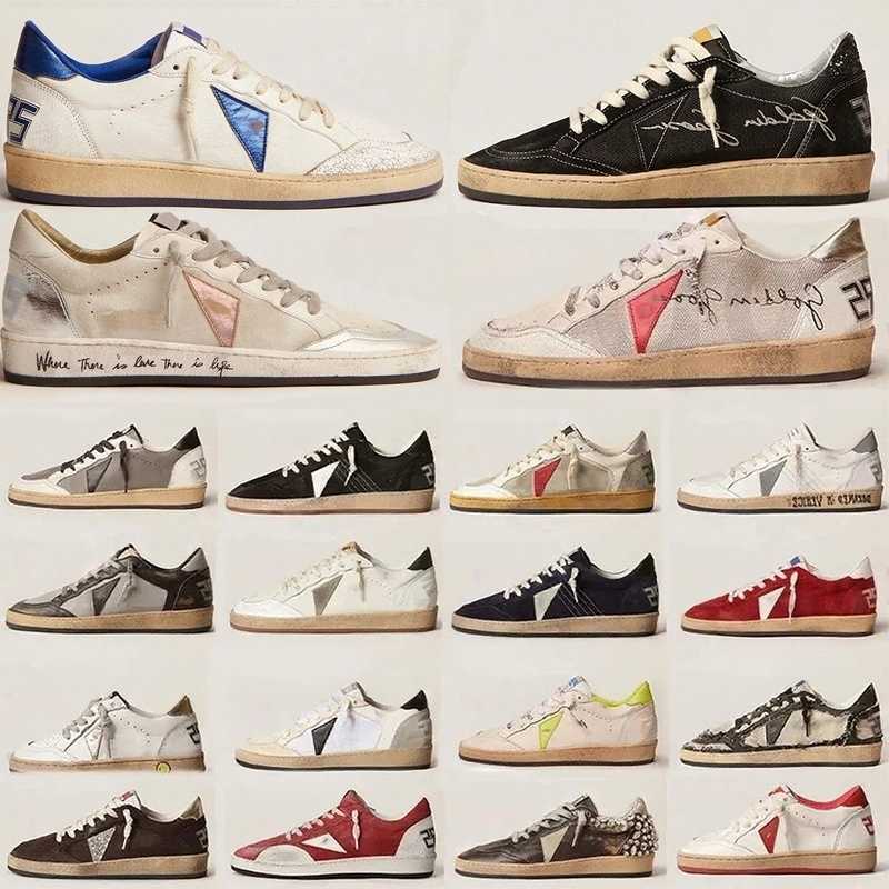 Brand designer shoes flattie Men Women Ball Star Shoes dirty-made Sneakers Classic Casual Sneaker Italy Trainers size 36-46 TGRG