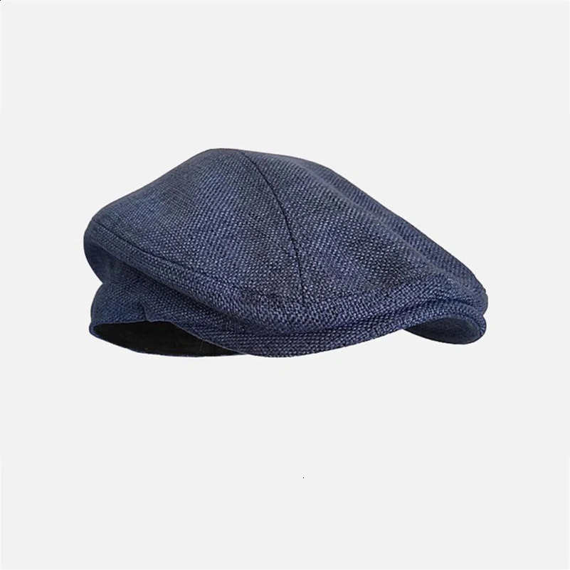 Spring Mens s Mens Summer Breathable Flat Hat Gary Retro Octagonal Hat Gatsby Beret Womens Orange Ivy Hat 56 241021