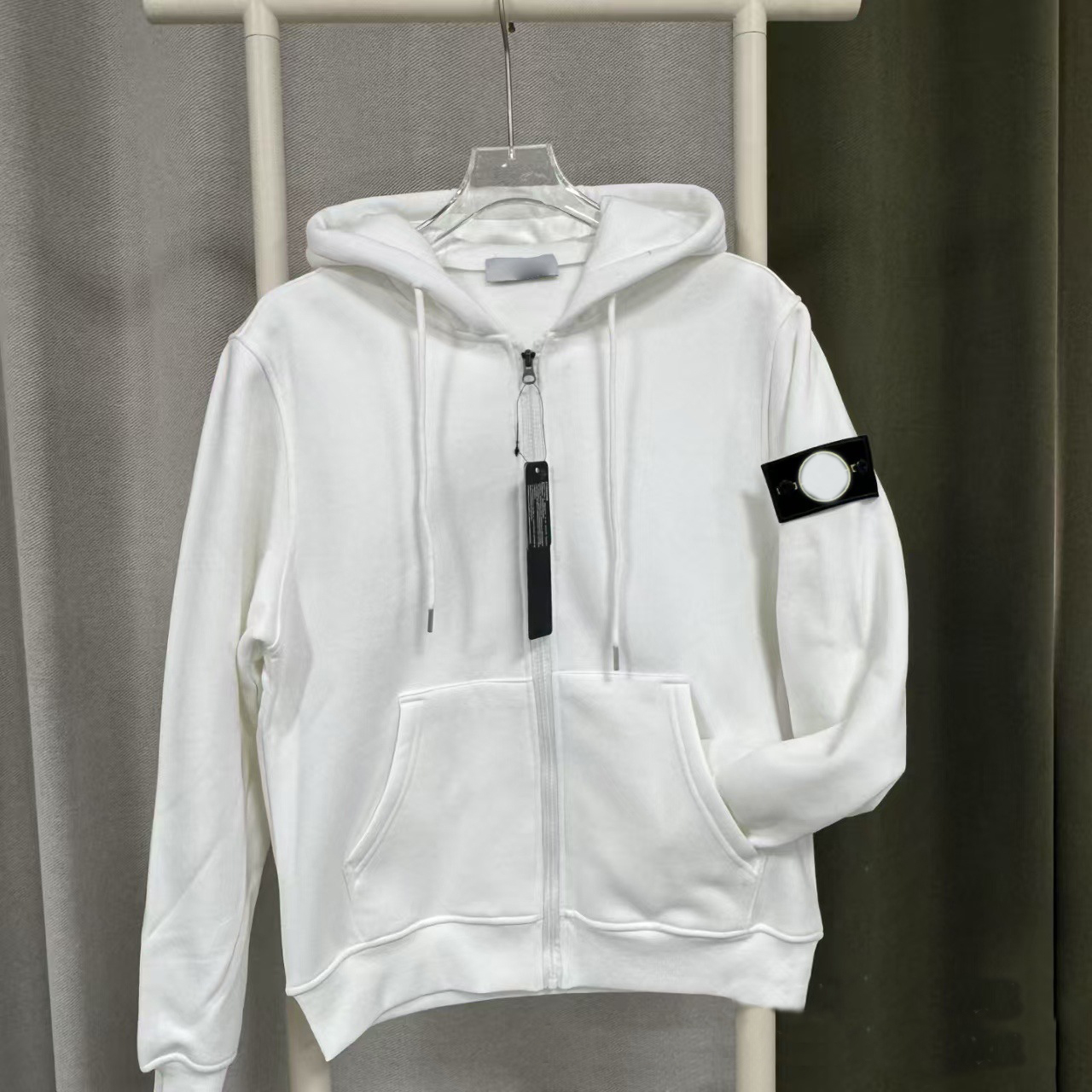 designer jacket Mens stone hoodie sweatshirt CP Autumn Casual Loose Side Lens Hoodie Round Neck Long Sleeve Mens and Womens topstoney Sweatshirt e6b