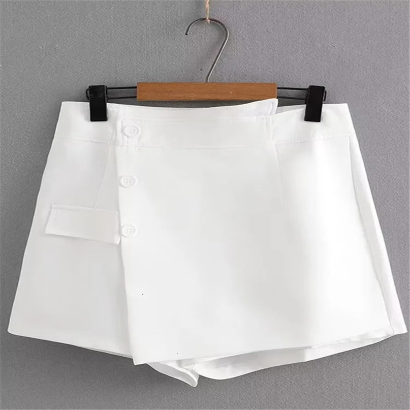 Plus Size Womens Skirt NonStretch Summer Black Miniskirt Asymmetric Stitching Decoration Short With Zipper On The Back 240529
