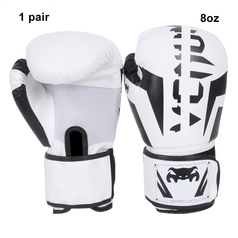 4/6/8/10/14Oz Professional Sanda Muay Thai Fighting Boxing Gloves for Men Women Pu Taekwondo Punching Gloves Adult Boxing Gloves 250114
