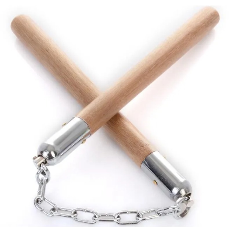 2026 New Wooden Nunchucks Martial Arts - High Quality Wood Nunchaku outdoor For Stage Exercise Free Shipping