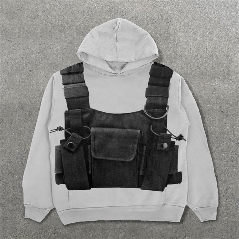 Y2K Womens Mens Hoodies Clothing Long Sleeve Pullover Sweatshirt Streewear Oversize hi-pop vintage hoodies kpop dance 240816