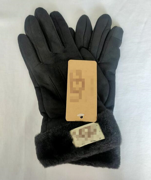 Warm Gloves for Women Suede Leather Touchscreen Gloves: Elegant Winter Business Style, Lightly Waterproof Five Finger AAA631