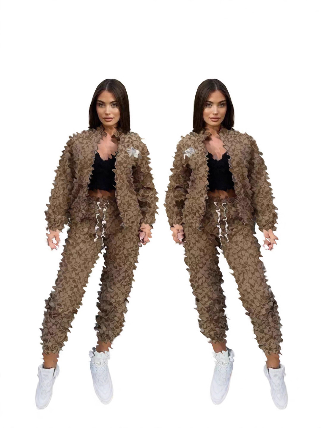 Fashion Training Tracksuits For Womens Hooded Jackets and Pants Gym Two Piece Set Female Sweat Suits Women's basketball sportswear Clothes Muje