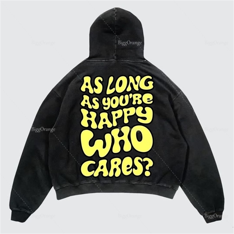 Oversized Letter Print Streetwear High Quality Zip Hoodie Vintage High Street Sweatshirt Goth Harajuku Jacket Y2k Hoodies Men 240724
