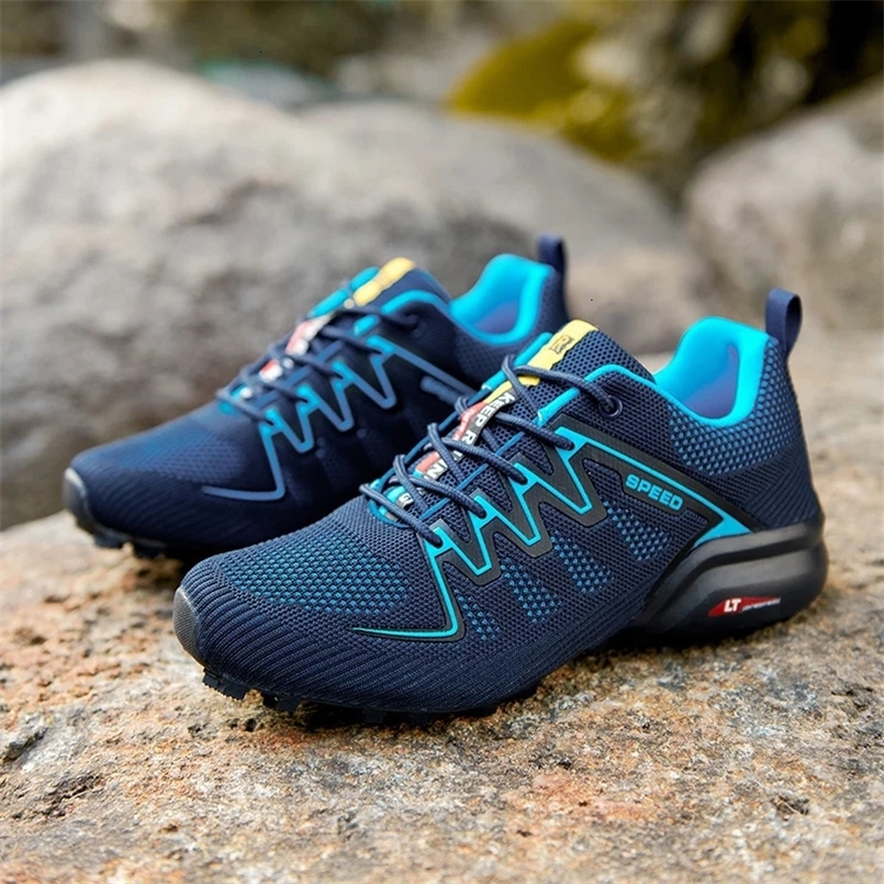 Outdoor Trail Running Shoes Men Sneakers Non Slip Summer Man Sports Shoes Off Road Light Multifunction Traveling Footwear 240619