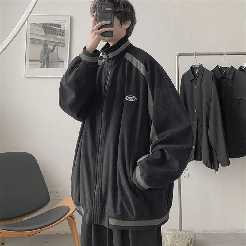 Winter korean street Personalized Printed Hoodie Fashion Y2K Street Couple Loose Retro Harajuku Simple Sports Hoodie top 231221