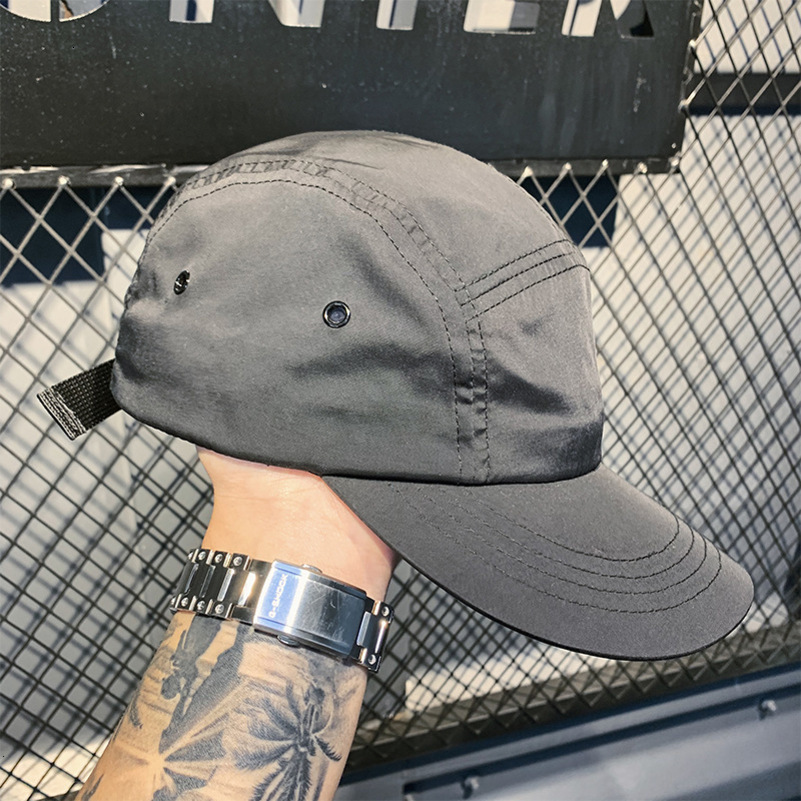 Ball Caps Men'S Adjustable Baseball Cap Casual Quick Drying Anti-Uv Solid Color Visors Cap Boys Girls Hip Hop Hats Summer Sun Hats Gorras 23030