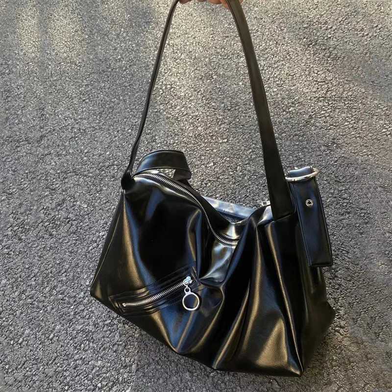 Crossbody Bags PU Leather Large Capacity Handbag and Purse Female Shoulder Bags Solid Color Casual Messenger Satchel Z250923