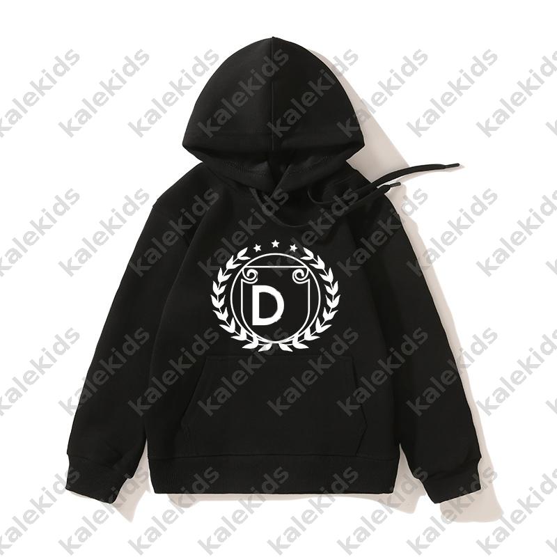Luxury Designer Childrens Clothes Kids Loose Hoodie Hooded Sweatshirt Girls Boys Autumn Clothing Letter Print Top Casual Bear Patterned Clothing DLD
